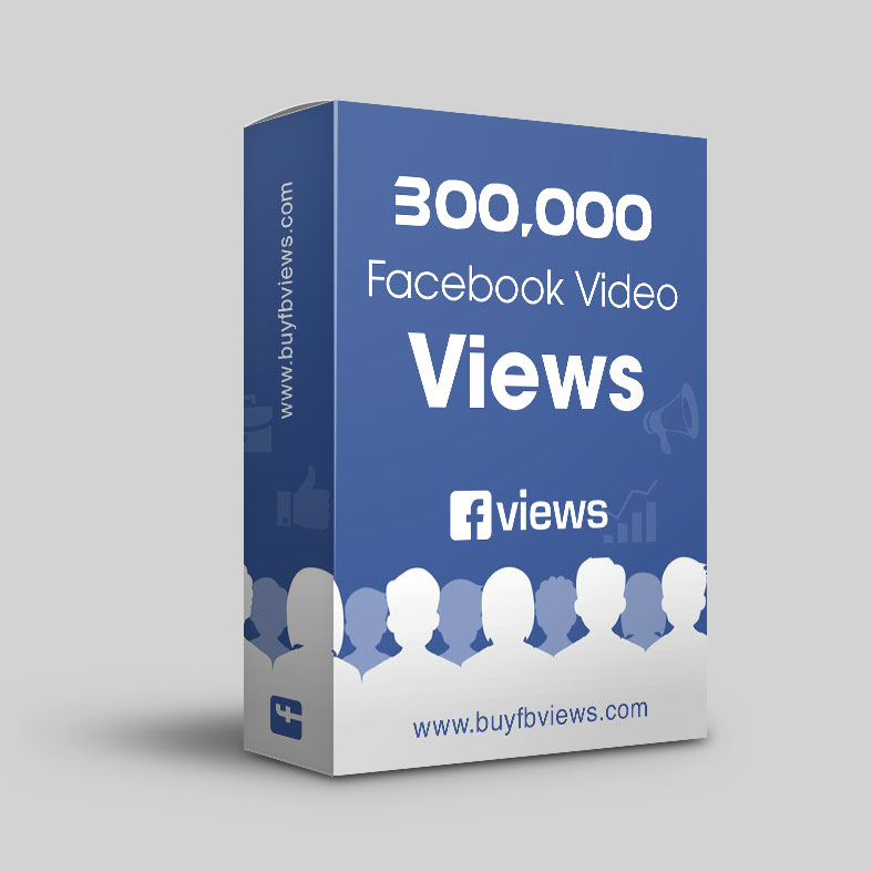 Buy 300K facebook video views
